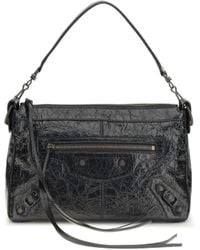 Balenciaga - Le City Moto Small Shoulder Bag Lamb Ovis Aries - Lyst
