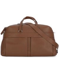 Orciani - Micron Pebbled Leather Travel Bag - Lyst