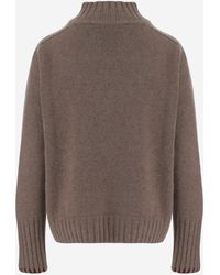 Oliver Lattughi - High Neck Sweater Cashmere - Lyst