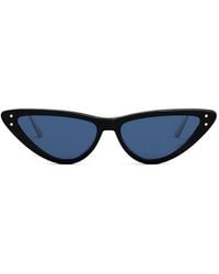 Dior - Sunglasses Cat Eye Full Rim, Shiny Frame And Lens Missb4U12B0 - Lyst