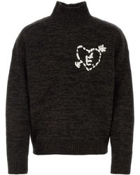 Etudes Studio - Two-Tone Wool Sweater - Lyst