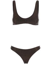 VENUJA - Bikini High-Waisted Brazilian Polyamide Swimwear - Lyst