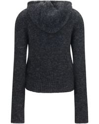 Our Legacy - Zip-Up Hoodie Alpaca Blend (Vicugna Pacos) Knitwear - Lyst