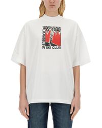 Palm Angels - Palm Ski Club T-Shirt - Lyst
