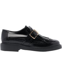 Tod's - Leather Loafers - Lyst