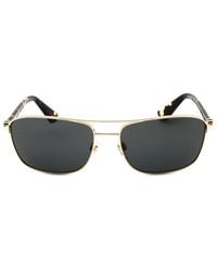 Burberry - Sunglasses Rectangle Full Rim, Frame And Dark Lens Be3163110987 - Lyst