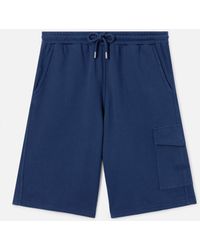 MC2 Saint Barth - Argo Fleece Bermuda Shorts With Cargo Pocket Pant - Lyst