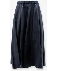 Aspesi - Taffeta Long Skirt - Lyst