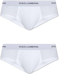 Dolce & Gabbana - Dolce & Gabbana Two-Pack Of Briefs - Lyst