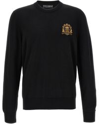 Dolce & Gabbana - Crew Neck Sweaters - Lyst