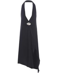 DIESEL - Dress D-Stant Made Of Satin - Lyst