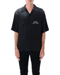 Amiri - Hollywood Print Bowling Shirt - Lyst