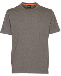 BOSS - Round Neck Classic T-Shirt - Lyst