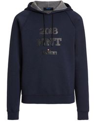 knt kiton - Blue Elastane Sweatshirt - Lyst