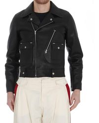 Maison Margiela Leather jackets for Men - Up to 30% off at Lyst.com