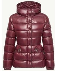 Moncler - Moncler H26 Down Jacket — Burgundy - Lyst