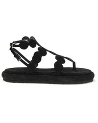 Pierre Hardy - Calf Leather Bos Taurus Platform Sandals - Lyst