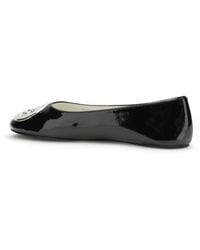Tory Burch - Ballet Flats Reva Patent Leather Perfect Calf Ballerina Shoes - Lyst