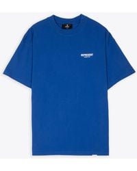 Represent - Owners Club T-Shirt Cobalt T-Shirt With Logo - Lyst