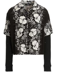 DSquared² - Floral Bowling Shirt - Lyst