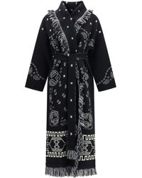 Alanui - Bandana Jacquard Coat/Multi - Lyst