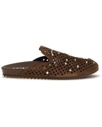 Pedro Garcia - Braidy Mules Shoes Calf Leather Bos Taurus Sandal - Lyst