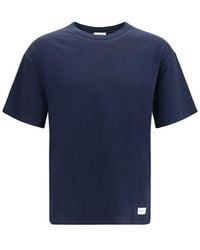 Saint Laurent - Saint Laurent Cotton-Modal Crewneck T-Shirt - Lyst