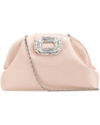 AMINA MUADDI - Camelia Embellished Clutch Bag - Lyst