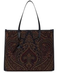 Etro - Tote Bag With Paisley Pattern - Lyst