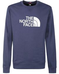 The North Face - Logo Printed Crewneck Sweatshirt - Lyst