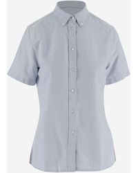 Aspesi - Cotton Short Sleeve Shirt - Lyst
