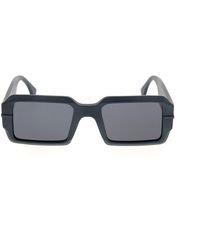 Fendi - Rectangle Frame Sunglasses - Lyst