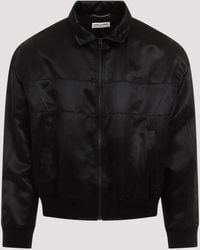 Saint Laurent - Teddy Full Zip Jacket - Lyst