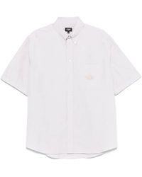 Fendi - Crest Oxford Cotton Shirt Clothing - Lyst