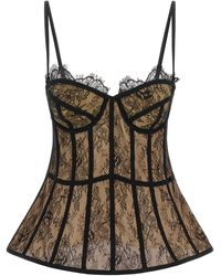 GIUSEPPE DI MORABITO - Bustier Top Polyamide Tops - Lyst