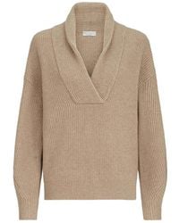 Brunello Cucinelli - Neutrals Knitwear - Lyst