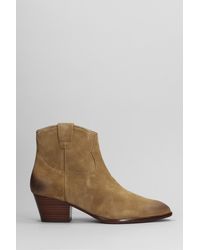 Ash - Fame Texan Ankle Boots - Lyst