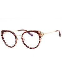 Chopard - Chopard Vch367V Cat-Eye Metal Frame Eyeglasses - Lyst