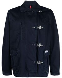 Fay - 4 Gancini Archive Cotton Jacket - Lyst