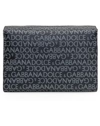 Dolce & Gabbana - Jacquard Shoulder Bag - Lyst