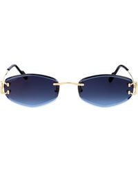 Cartier - Ct0467S Sunglasses - Lyst