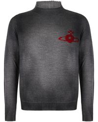 Vivienne Westwood - Dark Wool Sean Sweater - Lyst