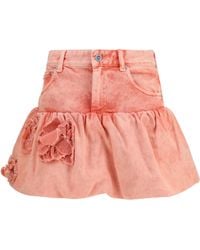 Ganni - Mini Bubble Skirt - Lyst