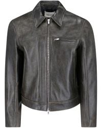 Tonywack - Calf Leather Jacket - Lyst