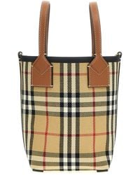 Burberry - London Mini Shopping Bag - Lyst