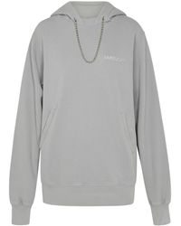 Ambush - Ballchain Grey Cotton Sweatshirt - Lyst