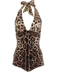 Dolce & Gabbana - Polyamide One-Piece Swimsuit Clothing - Lyst