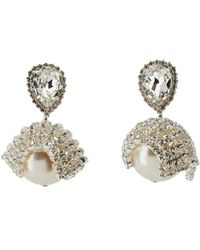 Magda Butrym - Earrings With Pearls - Lyst