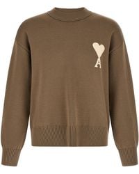 Ami Paris - Wool Cardigan Clothing - Lyst