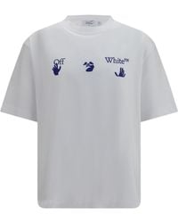 Off-White c/o Virgil Abloh - Skate T-Shirt Arrow With Bacco Cotton T-Shirts - Lyst